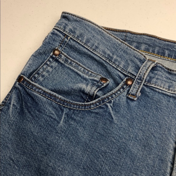 LIKE NEW MENS WRANGLER SLIM STRAIGHT JEANS 30x30 ⭐️ - Picture 7 of 14
